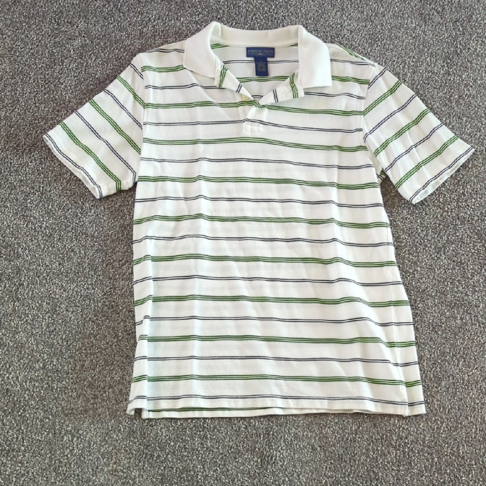 Ralph Lauren Polo in Green and White Stripes